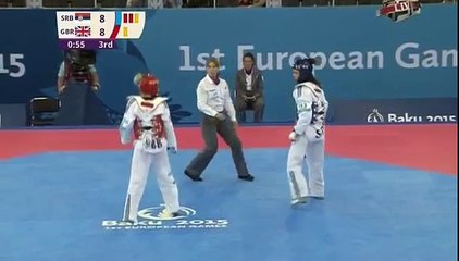 Первые европейские игры в Баку 2015  Тхеквондо  День первый 45