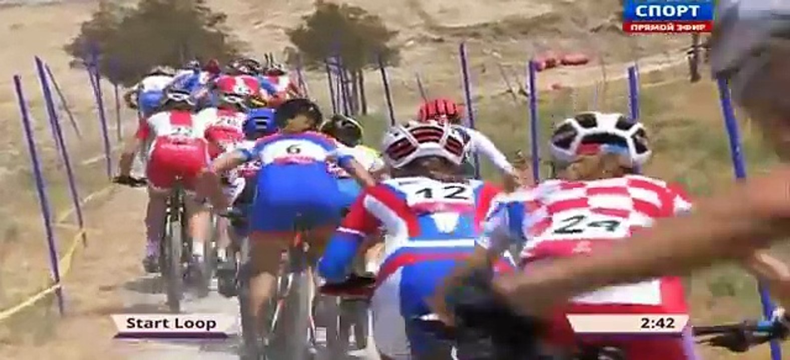 Первые европейские игры в Баку 2015 Кросс-кантри  Женщиным 1