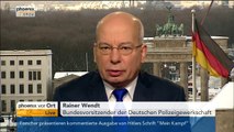 Übergriffe in Köln: Rainer Wendt zur Polizeiarbeit am 08.01.2016