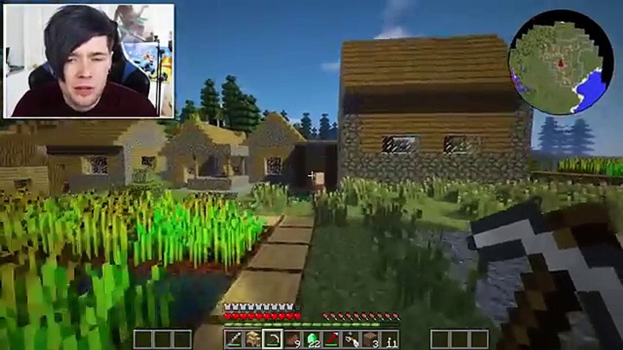 DanTDM Minecraft | SCARY ANGEL DUNGEON!! | Crazy Craft 3.0 #2