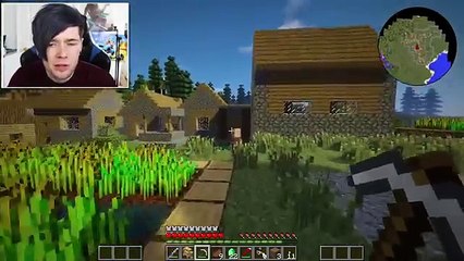 DanTDM Minecraft | SCARY ANGEL DUNGEON!! | Crazy Craft 3.0 #2