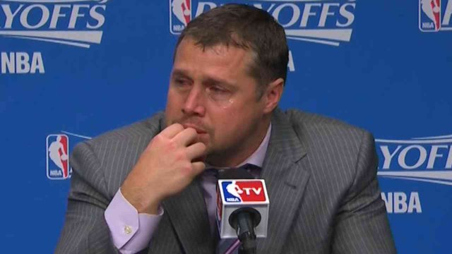 Grizzlies Coach in Tears After Gm 4 Loss
