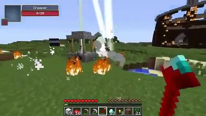 PAT And JEN PopularMMOs | Minecraft: DEVILJHO CHALLENGE GAMES - Lucky Block Mod - Modded Mini-Game