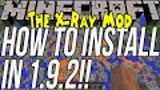 How To Download & Install The XRay Mod In Minecraft 1.9.2
