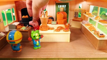 뽀로로와 크롱의 빵집에서 일해요 ★뽀로로 장난감 애니 캐릭온 TV