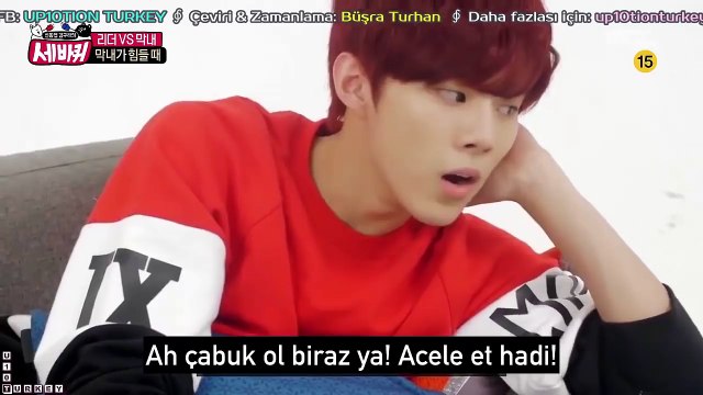 [09.10.2015] UP10TION - Lider VS Maknae VCR (Türkçe Altyazılı)