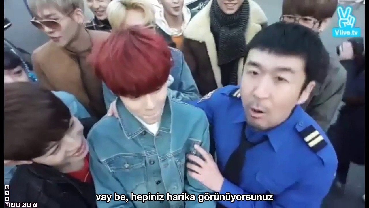 [04.12.2015] ☆UP10TION Music Bank Yolunda Reply 1988 Parodisi!★ (Türkçe Altyazılı)