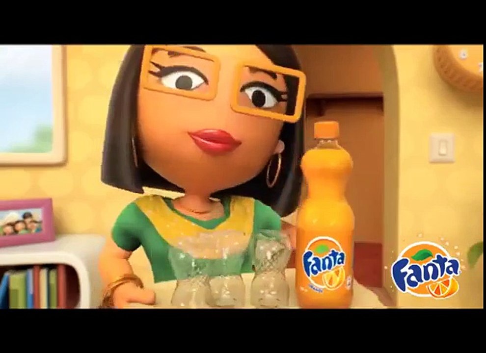 Bajay Chaar Fanta Aur Snacks Tayyaar- Fun Fanta Tv Commercial Cartoon