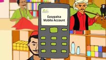 Easy Paisa to Bank TV Commercial Cartoon Animation.