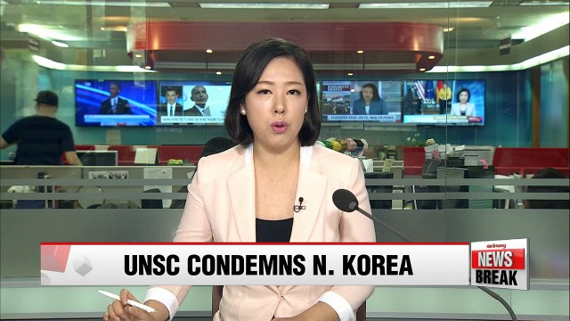 UN Security Council condemns N. Korea's SLBM test