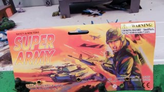 SUPER ARMY MEN TOY REVIEW!