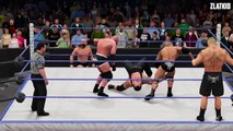 WWE 2K16 Stone Cold Steve Austin, The Rock, Goldberg VS Brock Lesnar, Triple H, The Undert