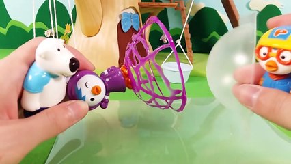 흉폭한 공룡 불량크롱의 최후 3D 매직펜 ★뽀로로 장난감 애니 캐릭온 TV