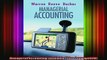 READ Ebooks FREE  Managerial Accounting Available Titles CengageNOW Full EBook