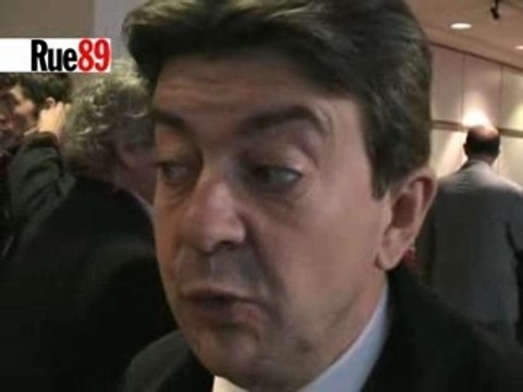Mélenchon au conseil national du PS