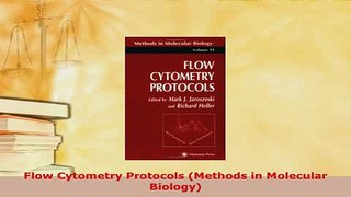 PDF  Flow Cytometry Protocols Methods in Molecular Biology Free Books