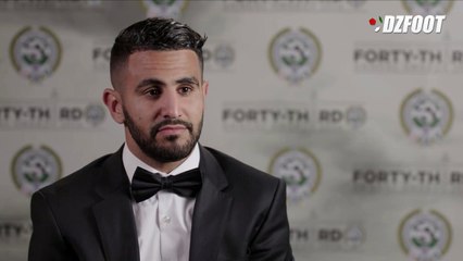 Mahrez réagit à son titre de meilleur joueur de Premier League
