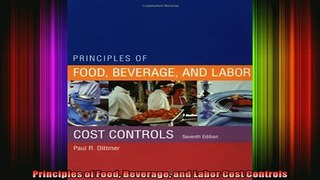 READ book  Principles of Food Beverage and Labor Cost Controls Full Free