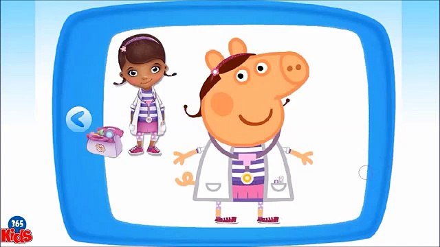 PEPPA PIG en español DOCTORA JUGUETES SE DISFRAZA PERSONAJES de Doc McStuffins