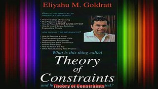 DOWNLOAD FULL EBOOK  Theory of Constraints Full EBook
