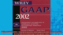 READ book  Wiley GAAP 2002 Interpretations and Applications of Generally Accepted Accounting Online Free