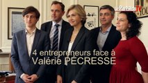 Valérie Pécresse face à 4 entrepreneurs