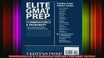 Downlaod Full PDF Free  Combinatorics  Probability Veritas Prep GMAT Series Free Online
