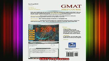 DOWNLOAD FULL EBOOK  GMAT Prep Course Full EBook