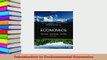 Download  Introduction to Environmental Economics PDF Online