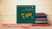 Download  Budget System Reform in Emerging Economies The Challenges and the Reform Agenda 245 Free Books