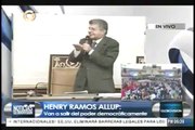 Henry Ramos Allup le dice Diosdado Cabello: Diosdado tu estas Muerto