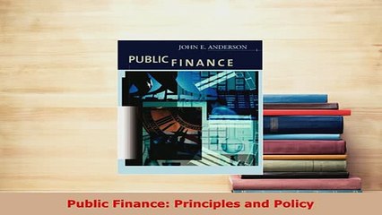 Unlock the Complete Guide to Public Finance Principles 📘