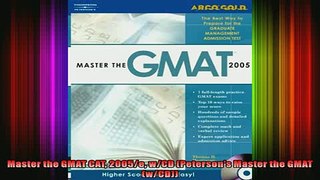 READ book  Master the GMAT CAT 2005e wCD Petersons Master the GMAT wCD Full Free