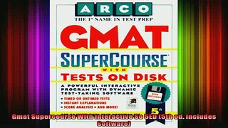READ book  Gmat Supercourse With Interactive So 5ED 5th ed Includes Software Full Free