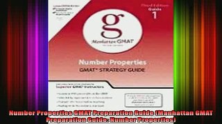 READ Ebooks FREE  Number Properties GMAT Preparation Guide Manhattan GMAT Preparation Guide Number Full EBook