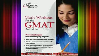 READ Ebooks FREE  Math Workout for the GMAT 3rd Edition Full Free