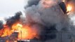 Blast at chemical plant in Mexico. April 21, 2016. Explosion Moments at a chemical plant in Mexico