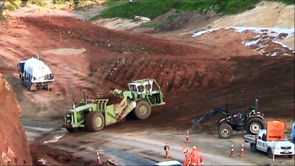 Terex TS14 Motor Scaper at Bulls Gorge.