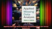 READ book  Applied Missing Data Analysis Methodology in the Social Sciences Online Free