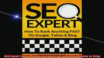 FREE DOWNLOAD  SEO Expert How to Rank Anything Fast On Google Yahoo or Bing  BOOK ONLINE