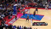 LeBron James Airballs a Shot _ Cavaliers vs Pistons _ Game 4 _ April 24, 2016 _ 2016 NBA Playoffs