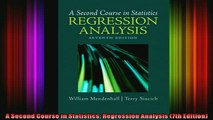 READ book  A Second Course in Statistics Regression Analysis 7th Edition Full EBook