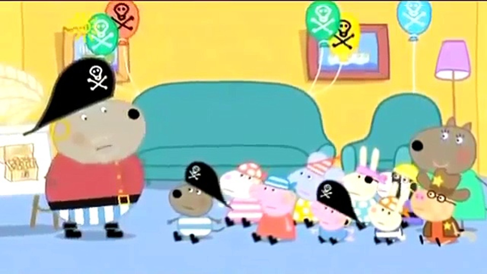 Peppa Pig em Português Brasil Completo A Festa de Pirata do Denny