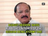 Budget Session: Naidu rubbishes reports of the session being stormy one