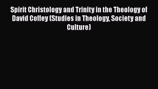 Ebook Spirit Christology and Trinity in the Theology of David Coffey (Studies in Theology Society