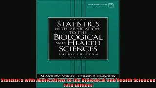 READ FREE Ebooks  Statistics with Applications to the Biological and Health Sciences 3rd Edition Full Free