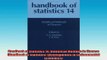 READ FREE Ebooks  Handbook of Statistics 14 Statistical Methods in Finance Handbook of Statistics Full Free