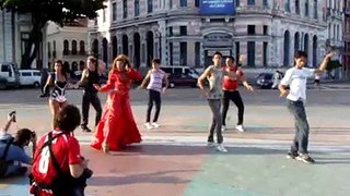 Flash mob da cantora Beyoncé no Recife