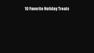 PDF 10 Favorite Holiday Treats  EBook