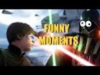STAR WARS BATTLEFRONT FUNNY MOMENTS!
